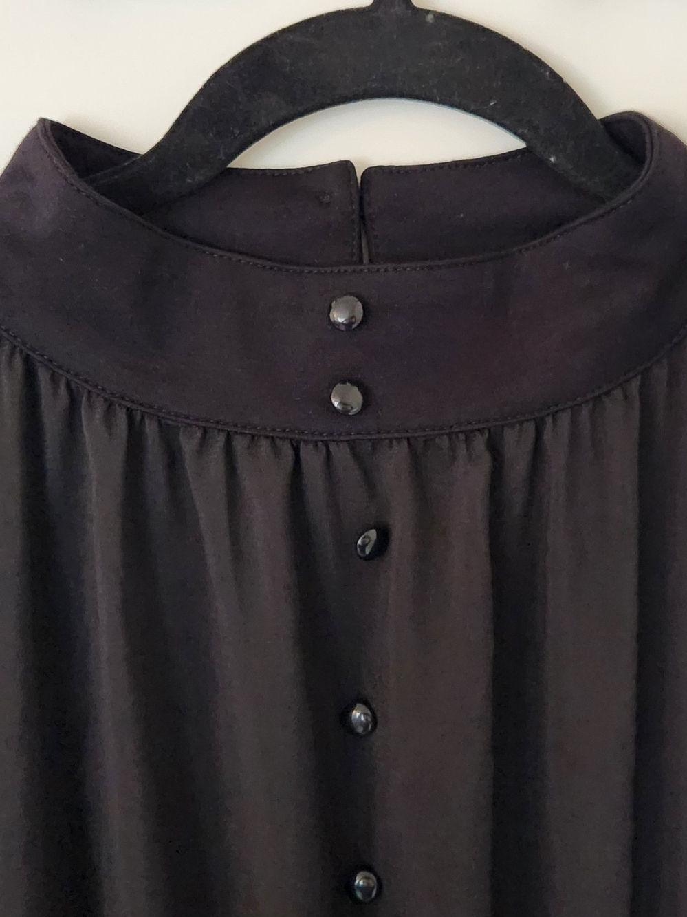 Killstar Black Mini Dress with High Neck - Picture 4 of 9